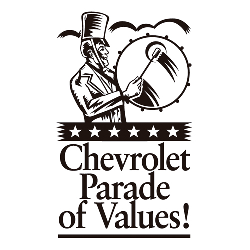 Download vector logo chevrolet parade of values Free