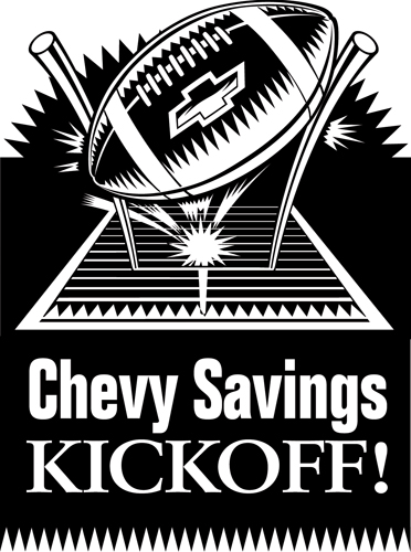 Download vector logo chevrolet savings kickoff Free