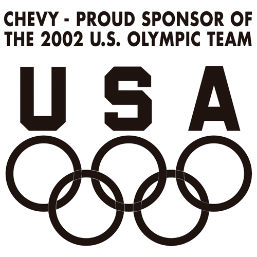 Descargar Logo Vectorizado chevy   sponsor of olympic team Gratis