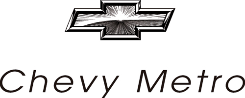 Download vector logo chevy metro  2 Free