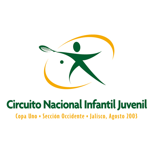 Download vector logo circuito nacional infantil juvenil Free