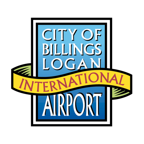 Download vector logo city billings logan international airport Free