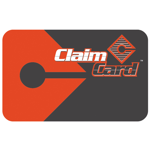 Download vector logo claim card Free