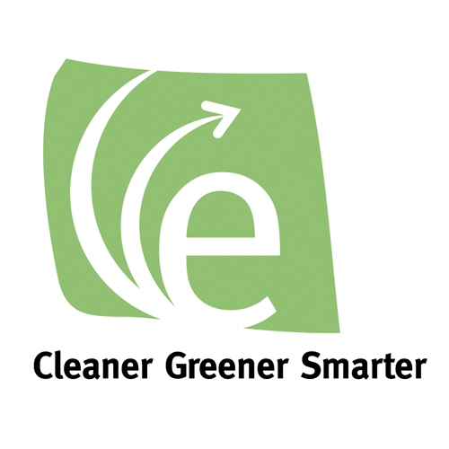Download vector logo cleaner greener smarter Free