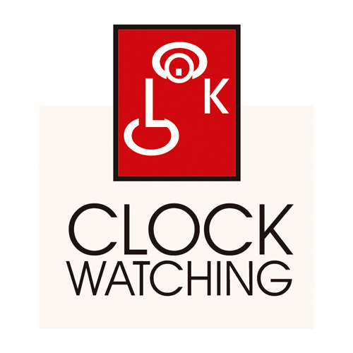 Download vector logo clock watching EPS Free