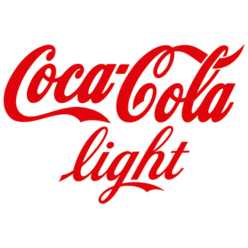 Descargar Logo Vectorizado coca cola light 47 Gratis
