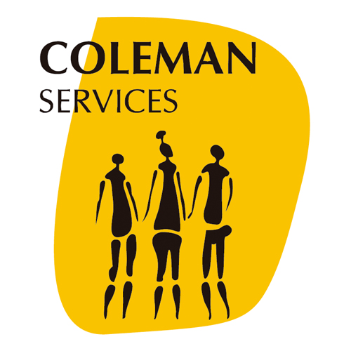 Download vector logo coleman services Free