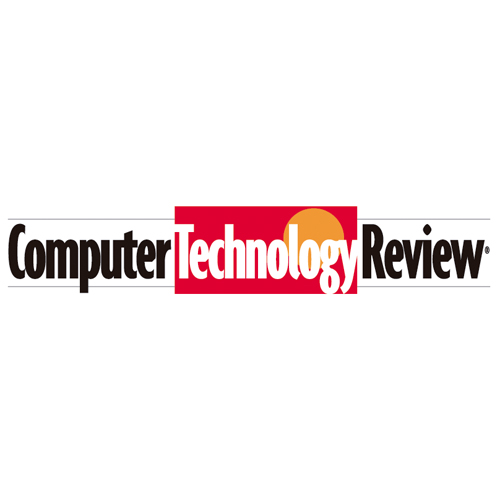 Download vector logo computer technology review Free