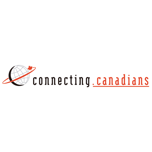 Download vector logo connecting canadians Free