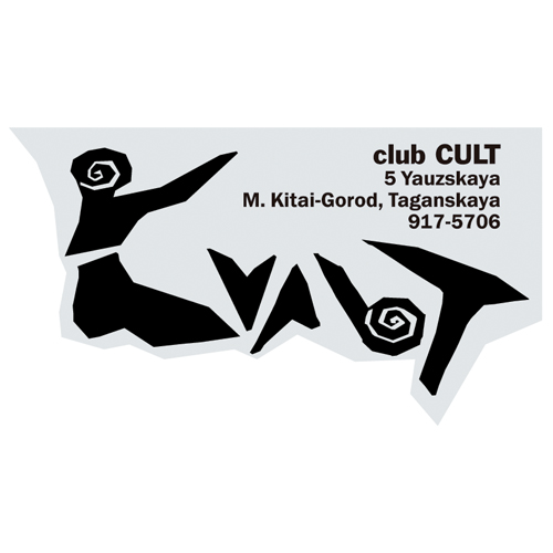 Download vector logo cult club EPS Free