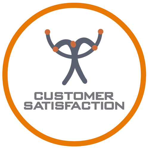 Download vector logo customer satisfaction EPS Free