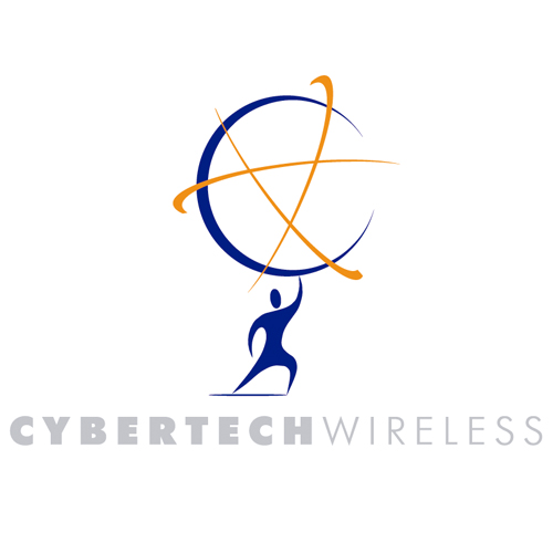 Download vector logo cybertech wireless Free