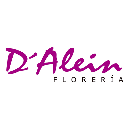 Download vector logo d alein floreria Free