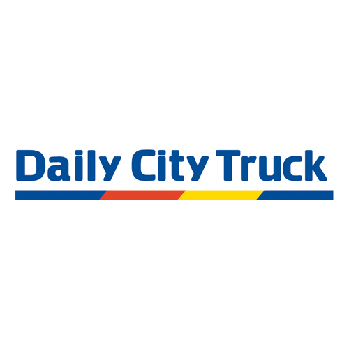 Download vector logo daily city truck Free