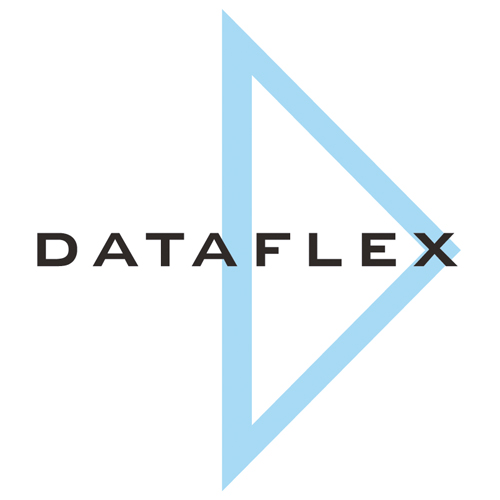 Download vector logo dataflex design communications Free