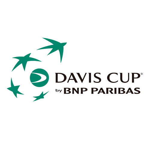 Download vector logo davis cup by bnp paribas EPS Free