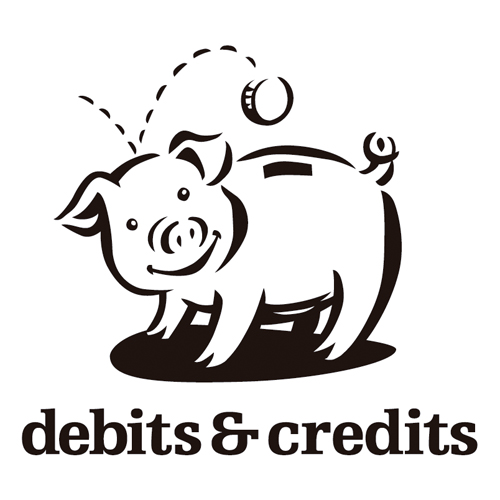 Download vector logo debits   credits 163 EPS Free