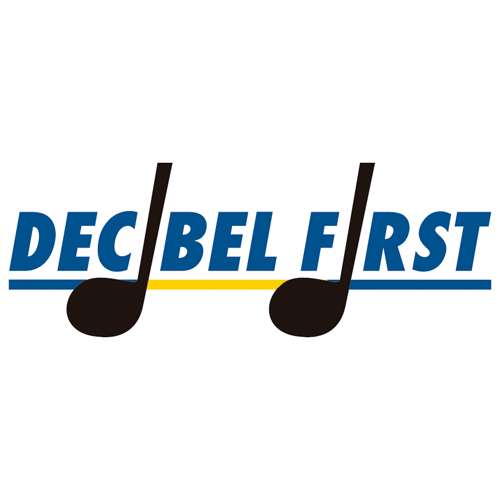 Download vector logo decibel first Free