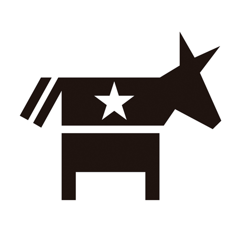 Download vector logo democrat Free