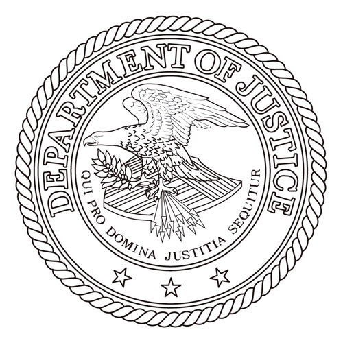 Download vector logo department of justice 268 Free