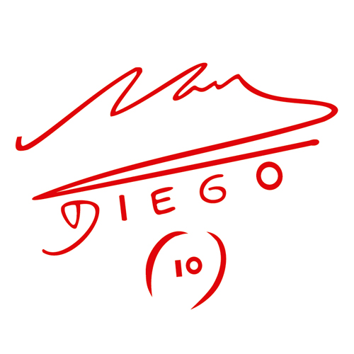 Download vector logo diego maradona Free