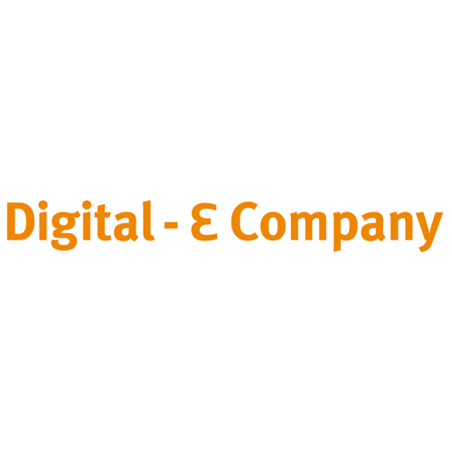 Download vector logo digital e company Free