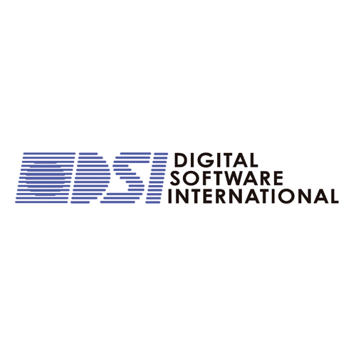 Download vector logo digital software international Free