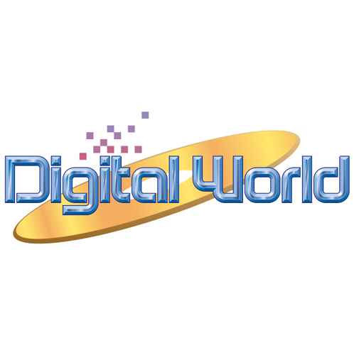 Download vector logo digital world EPS Free