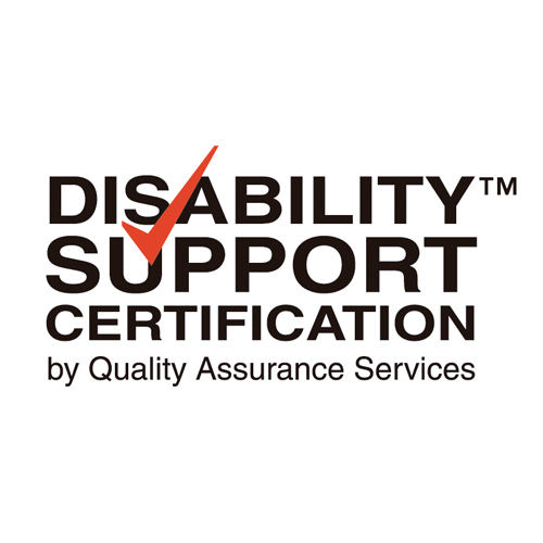 Download vector logo disability support certification Free