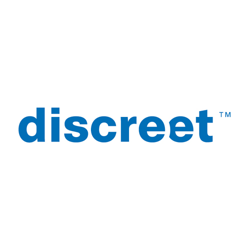 Download vector logo discreet Free