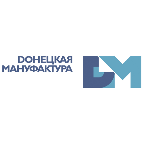 Download vector logo donetskaya manufaktura EPS Free