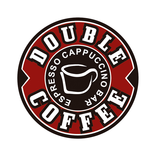 Download vector logo double coffee Free