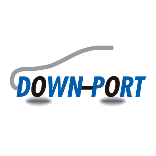 Download vector logo down port Free