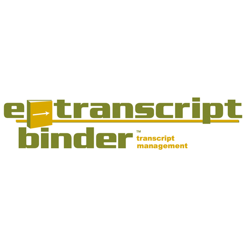 Download vector logo e transcript binder EPS Free