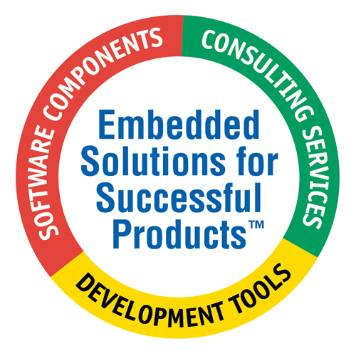 Download vector logo embedded solutions fot successful products Free