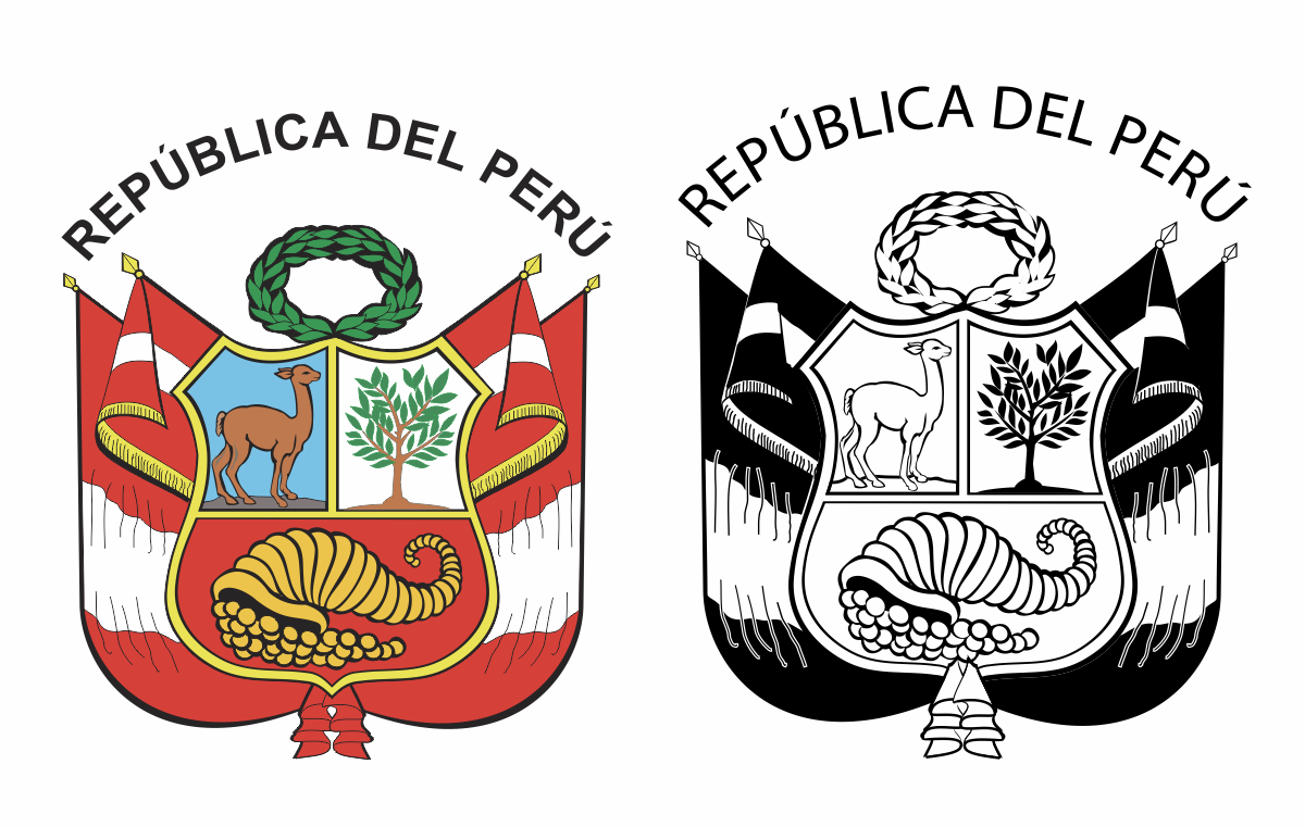 Logo Escudo Peruano en formato vectorial