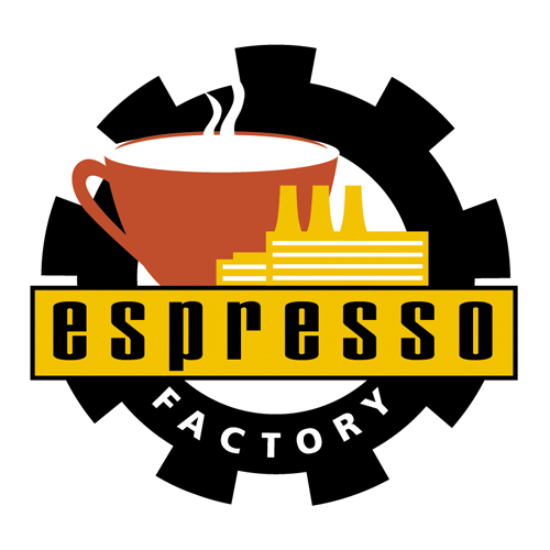 Download vector logo espresso factory Free