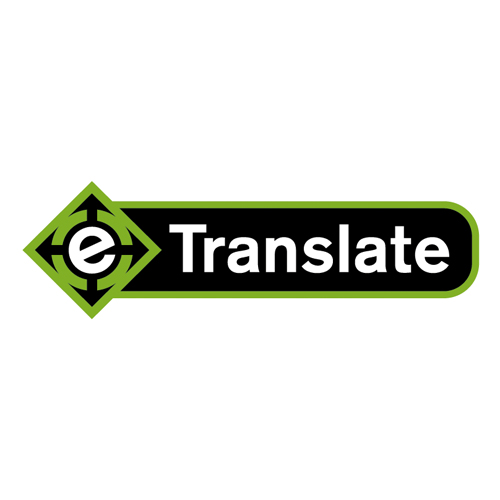 Download vector logo etranslate Free