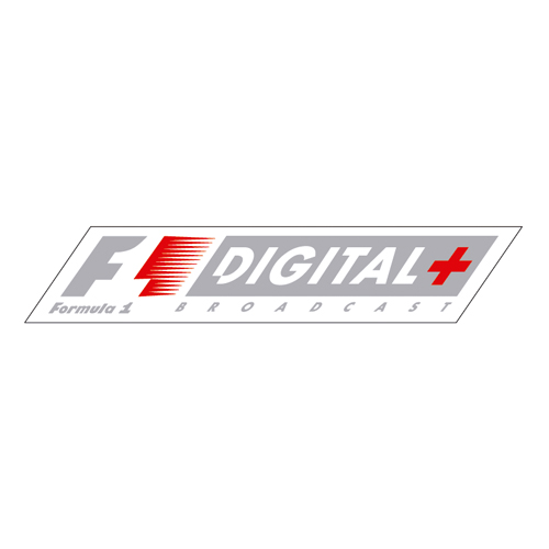 Download vector logo f1 digital+ Free