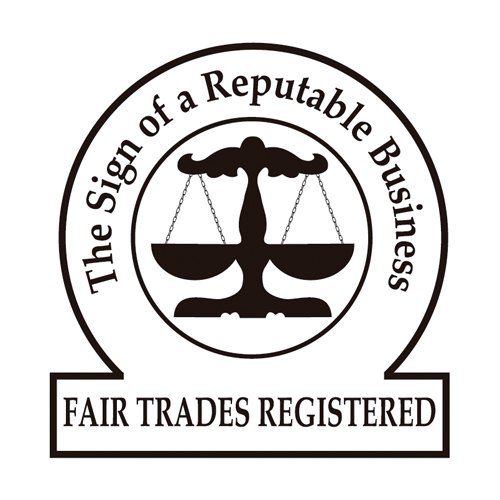 Download vector logo fair trades registered Free