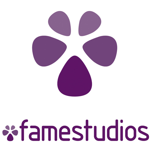 Download vector logo fame studios Free