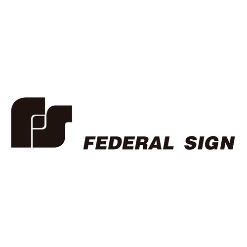 Download vector logo federal sign Free