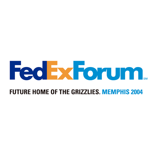 Download vector logo fedexforum Free