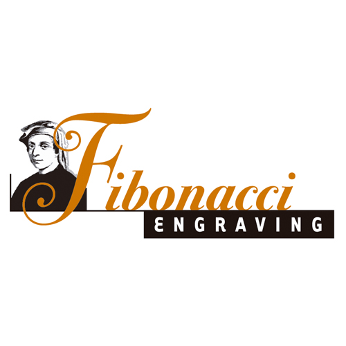 Download vector logo fibonacci engraving Free