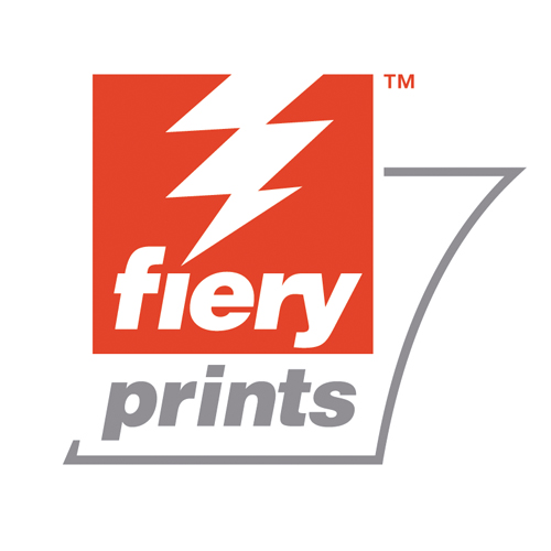 Download vector logo fiery prints Free