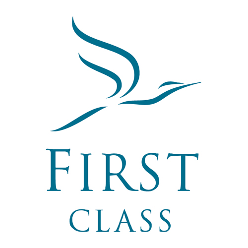 Download vector logo first class EPS Free