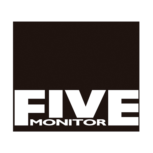 Download vector logo five monitor EPS Free