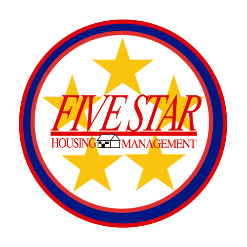 Download vector logo five star housing Free