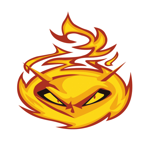 Download vector logo flame Free