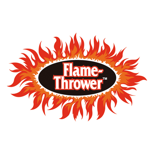 Download vector logo flame thrower Free